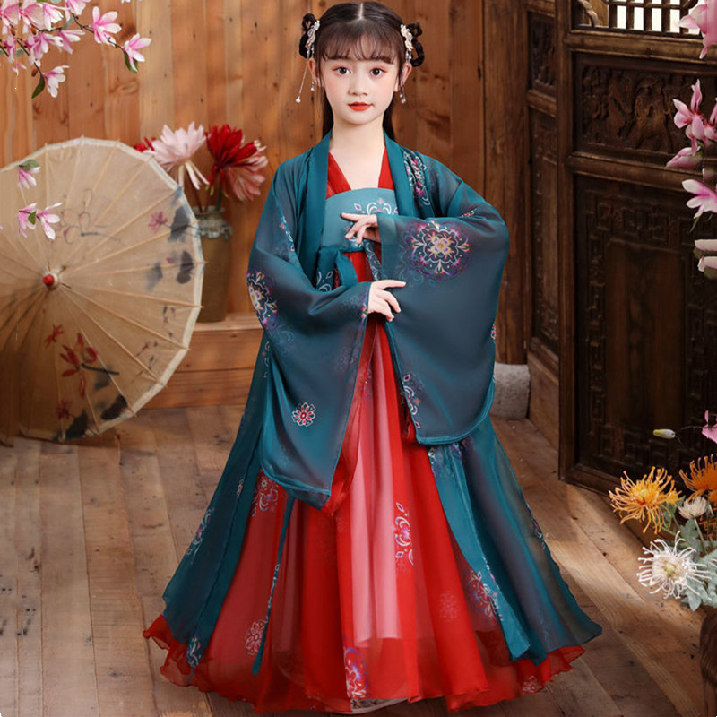 Baby Clothing Essentials - Summer Hanfu Dress Girl Fairy Tang