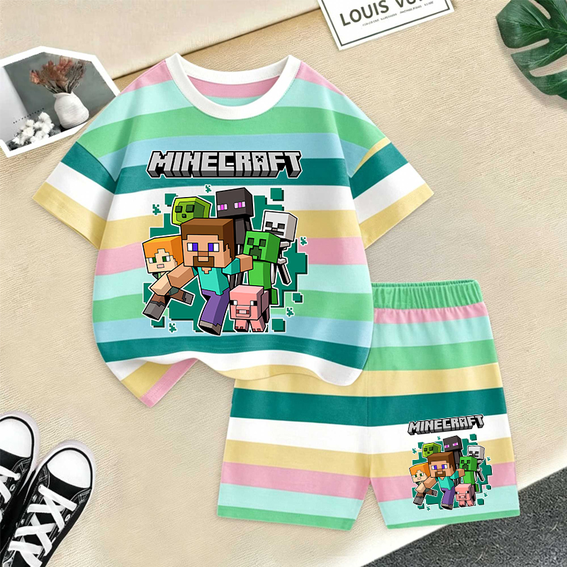 Baby Clothing Essentials - Minecrafted Girl boy Summer T shirt
