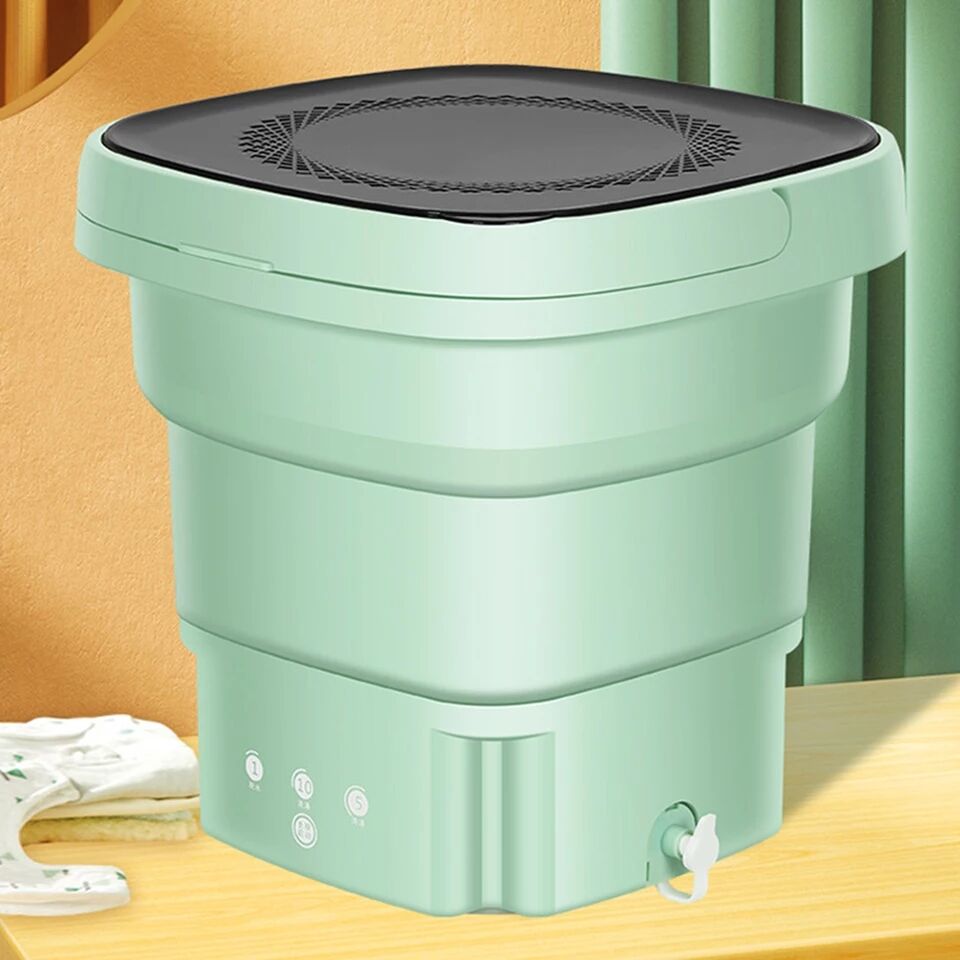 Baby Clothing Washing Machine - Mini Folding Washing Machine With Drain