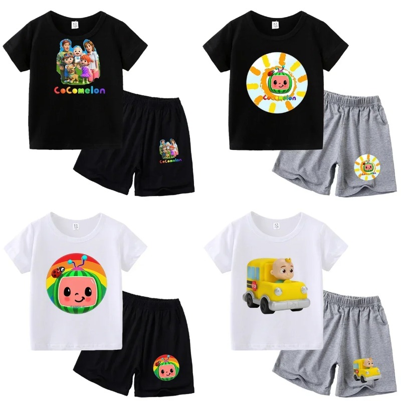 Baby Clothing Essentials - Cocomelons Summer Kid Clothes Set Baby