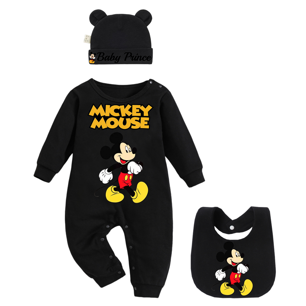Newborn Gift Set - 3 pieces/set Newborn baby cotton bib