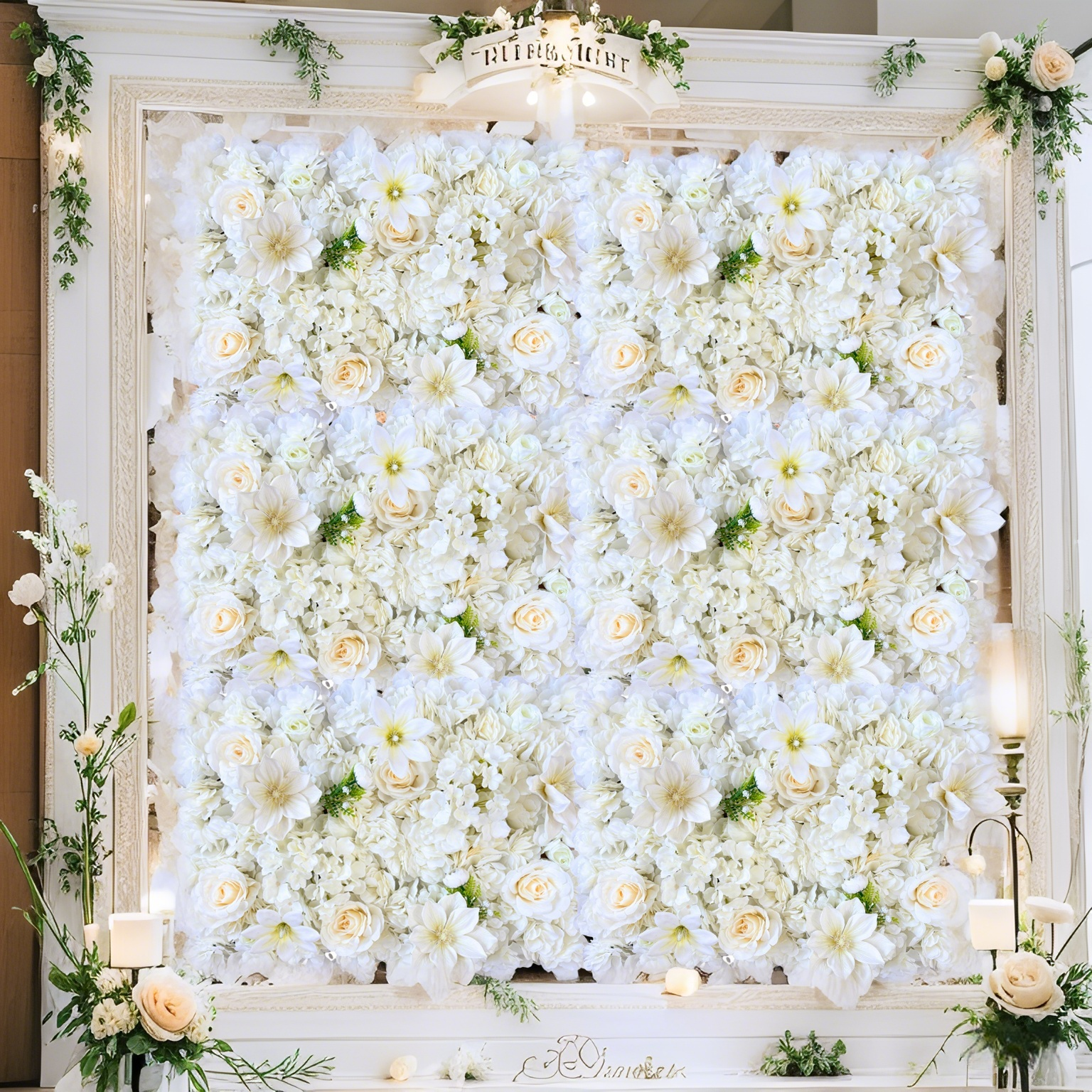 Baby Clothing Stores - New 60*40cm artificial flower wall panel