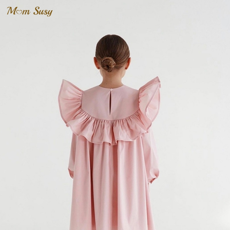 Baby Clothing Line - Baby Girl Cotton Princess Ruffle Dress