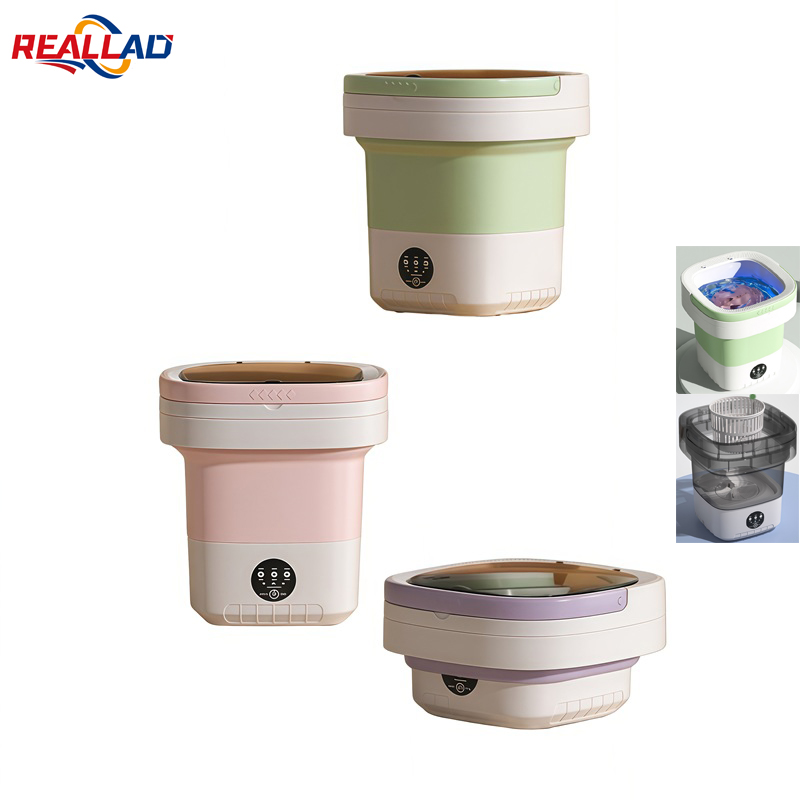Baby Clothing Washing Machine - 12L Mini Folding Washing Machine Bucket