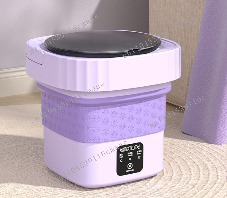 Baby Clothing Washing Machine - 6L 8L Portable Folding Does Not