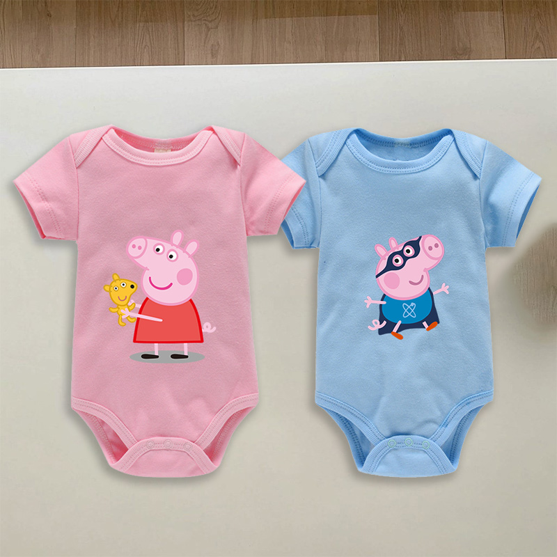Baby Clothing Essentials - Peppa Pigs Baby Clothes Romper Boys