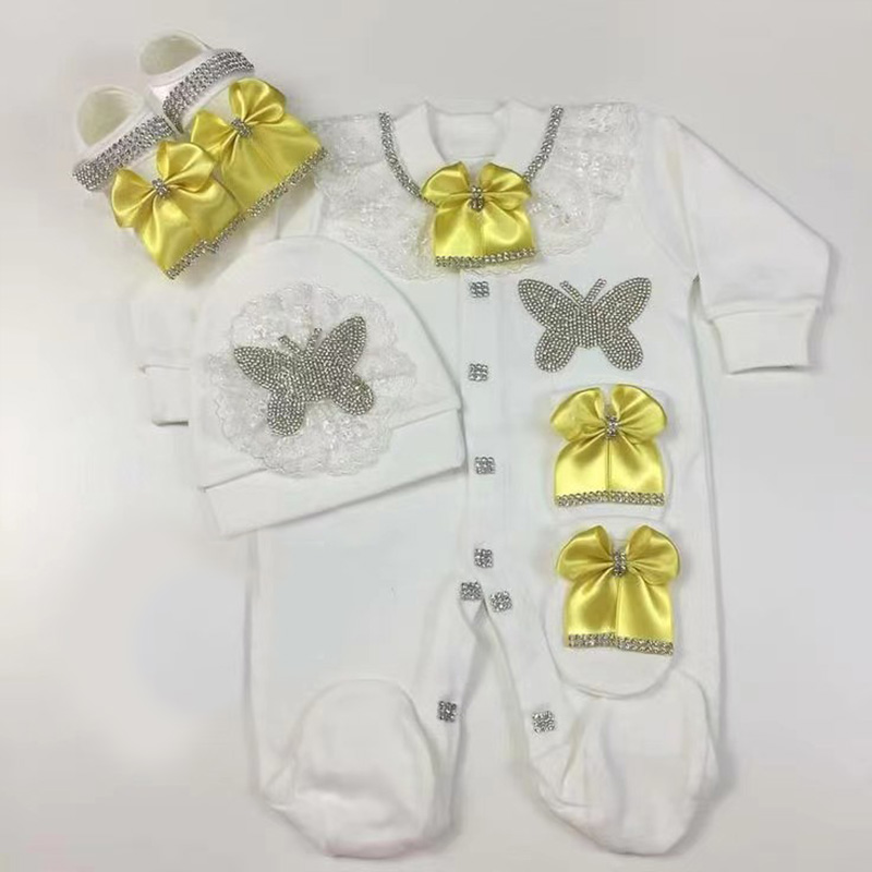 4pcs Welcome Home Romper Baby  - Baby Clothing Name recensione e prezzo