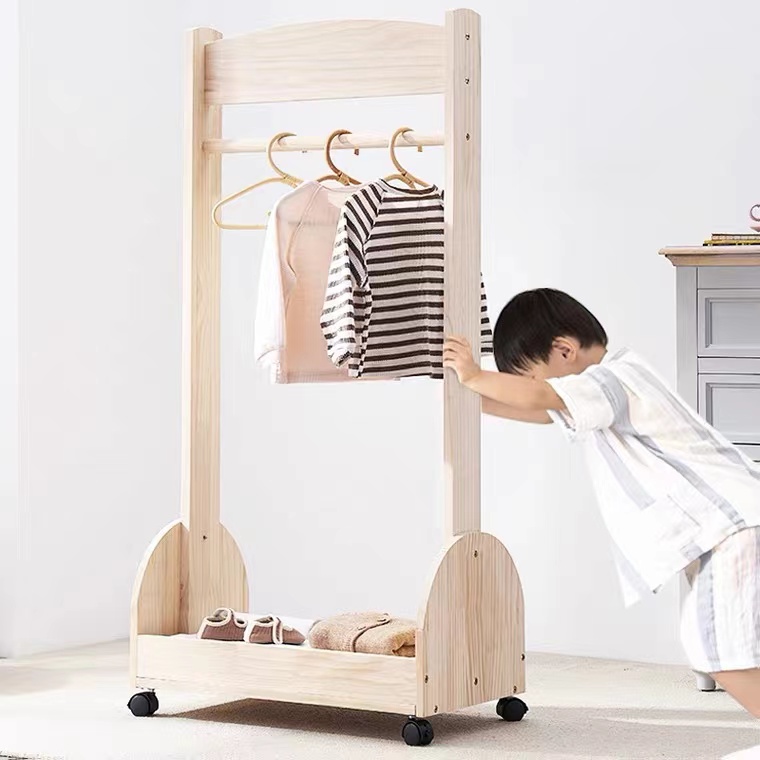 Custom Hanger Factory Wholesal - Baby Clothing Display Stand recensione e prezzo