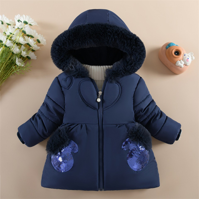 Baby Girls Padded Jackets Chil - Baby Clothing Zipper recensione e prezzo