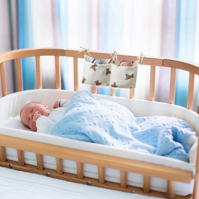 Baby Crib Organizer Cot Caddy  - Baby Clothing Zipper recensione e prezzo