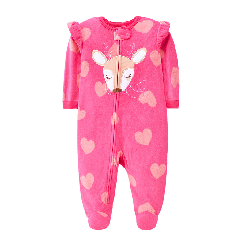 Newborn Baby Boy Girl Rompers  - Baby Clothing Zipper recensione e prezzo