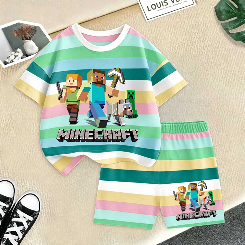 Minecrafted Girl boy Summer T  - Baby Clothing Essentials recensione e prezzo