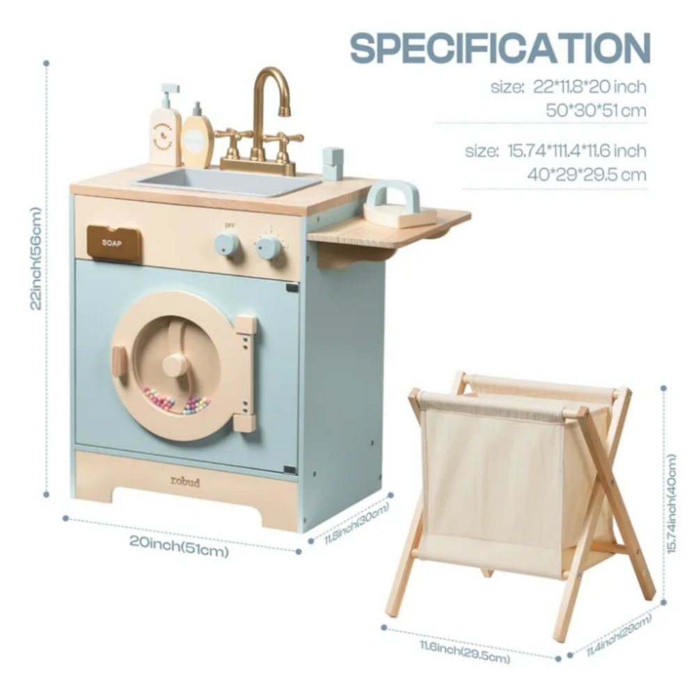Robotime Robud Kitchen Washer  - Baby Clothing Washing Machine recensione e prezzo