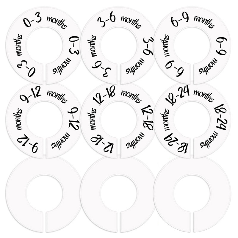 100pcs Multi Size Baby Kids Cl - Baby Clothing Hanger Dividers recensione e prezzo