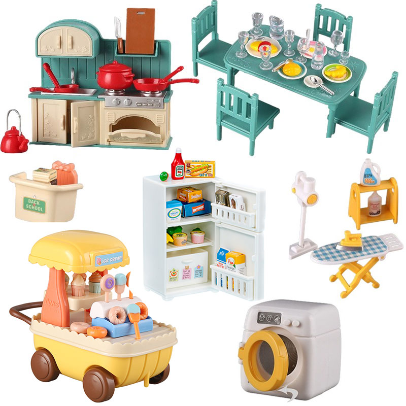 Dollhouse Furniture Set Doll h - Baby Clothing Washing Machine recensione e prezzo