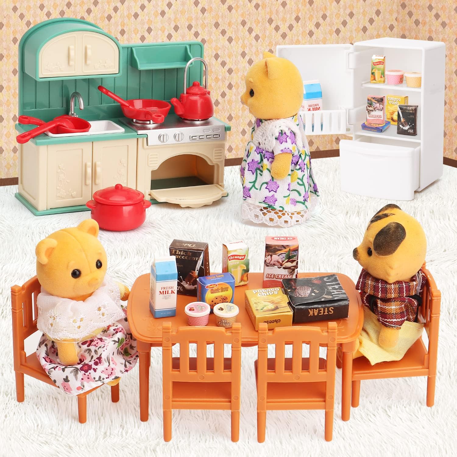 Dollhouse Furniture Set Doll h - Baby Clothing Washing Machine recensione e prezzo