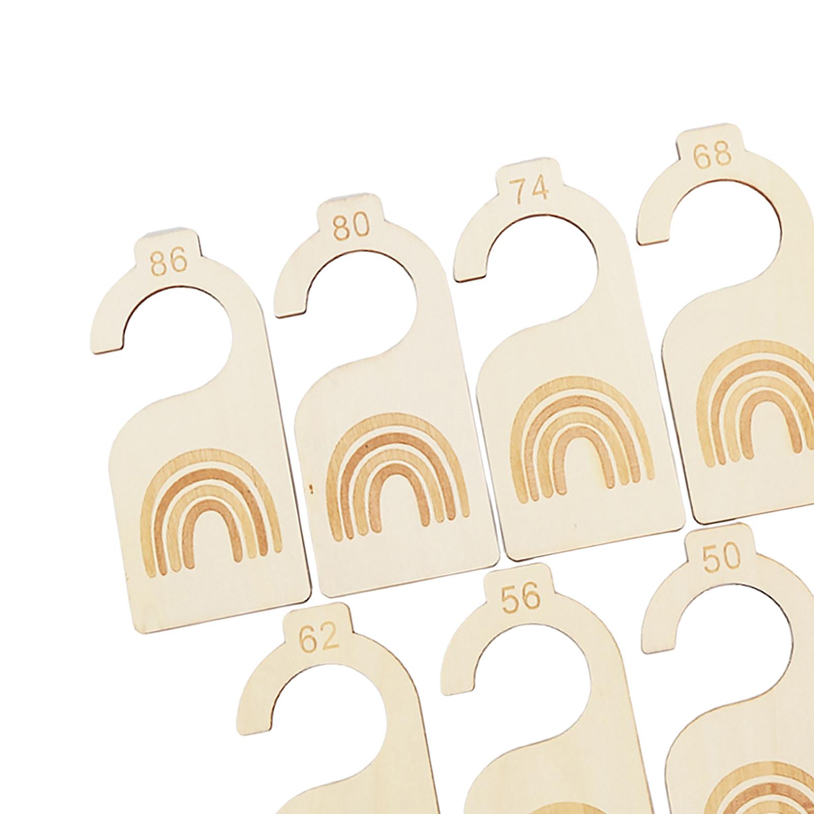 7x Baby Clothes Size Hanger Or - Baby Clothing Hanger Dividers recensione e prezzo