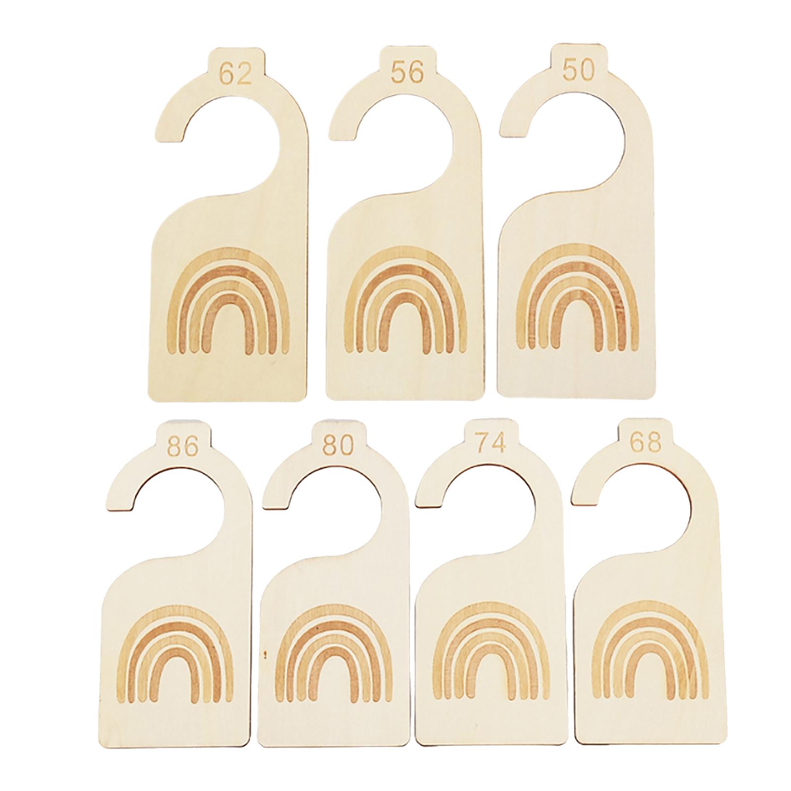7x Baby Clothes Size Hanger Or - Baby Clothing Hanger Dividers recensione e prezzo