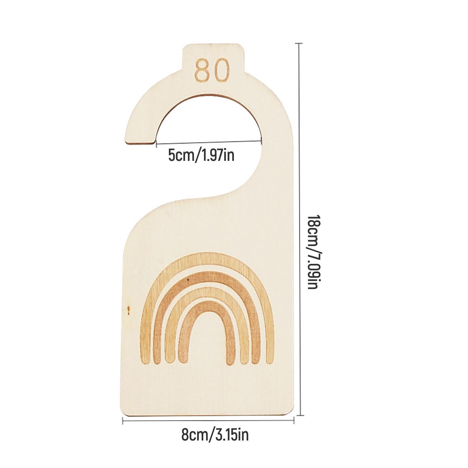 7x Baby Clothes Size Hanger Or - Baby Clothing Hanger Dividers recensione e prezzo