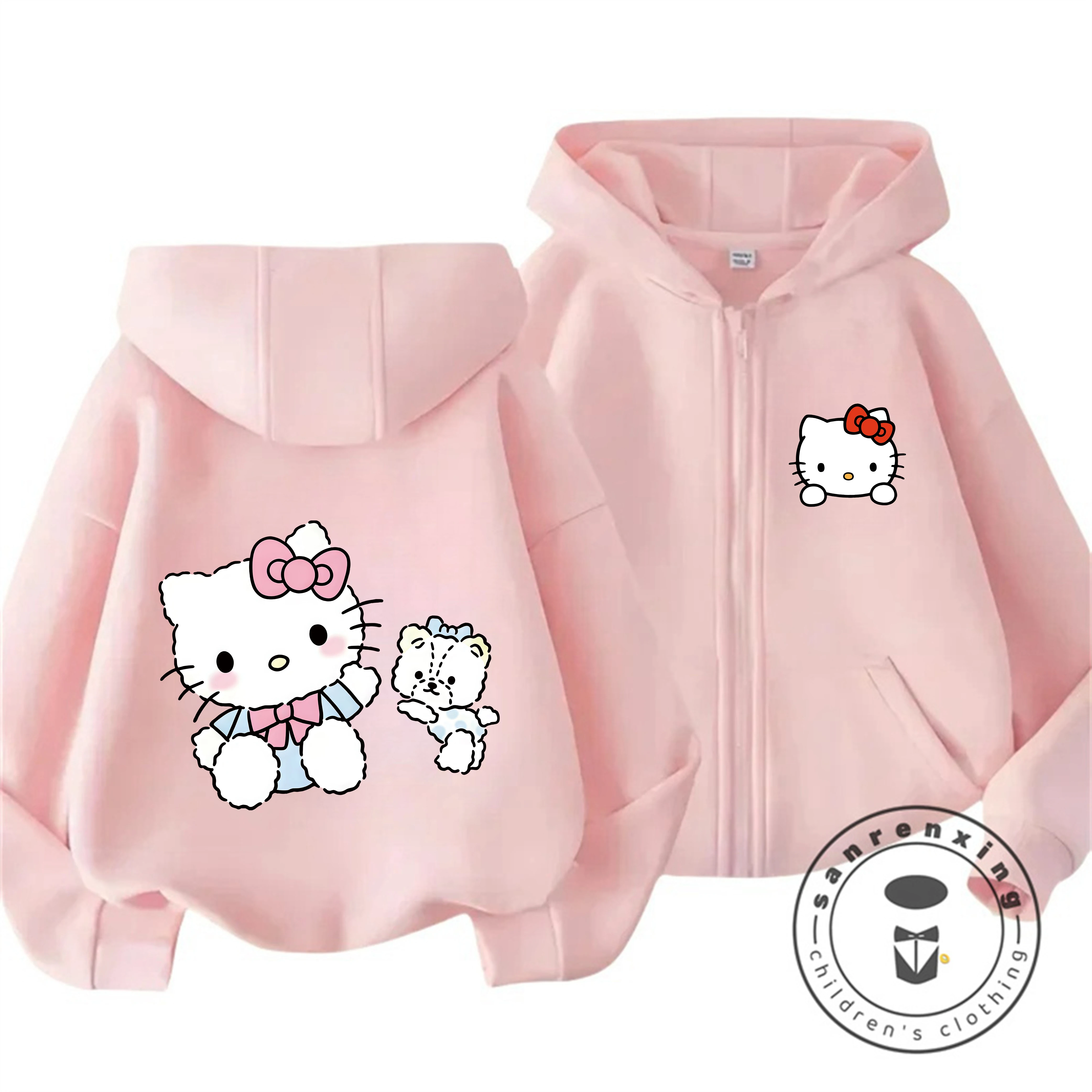 Kawaii Printed Zip Jacket Cute - Baby Clothing Zipper recensione e prezzo