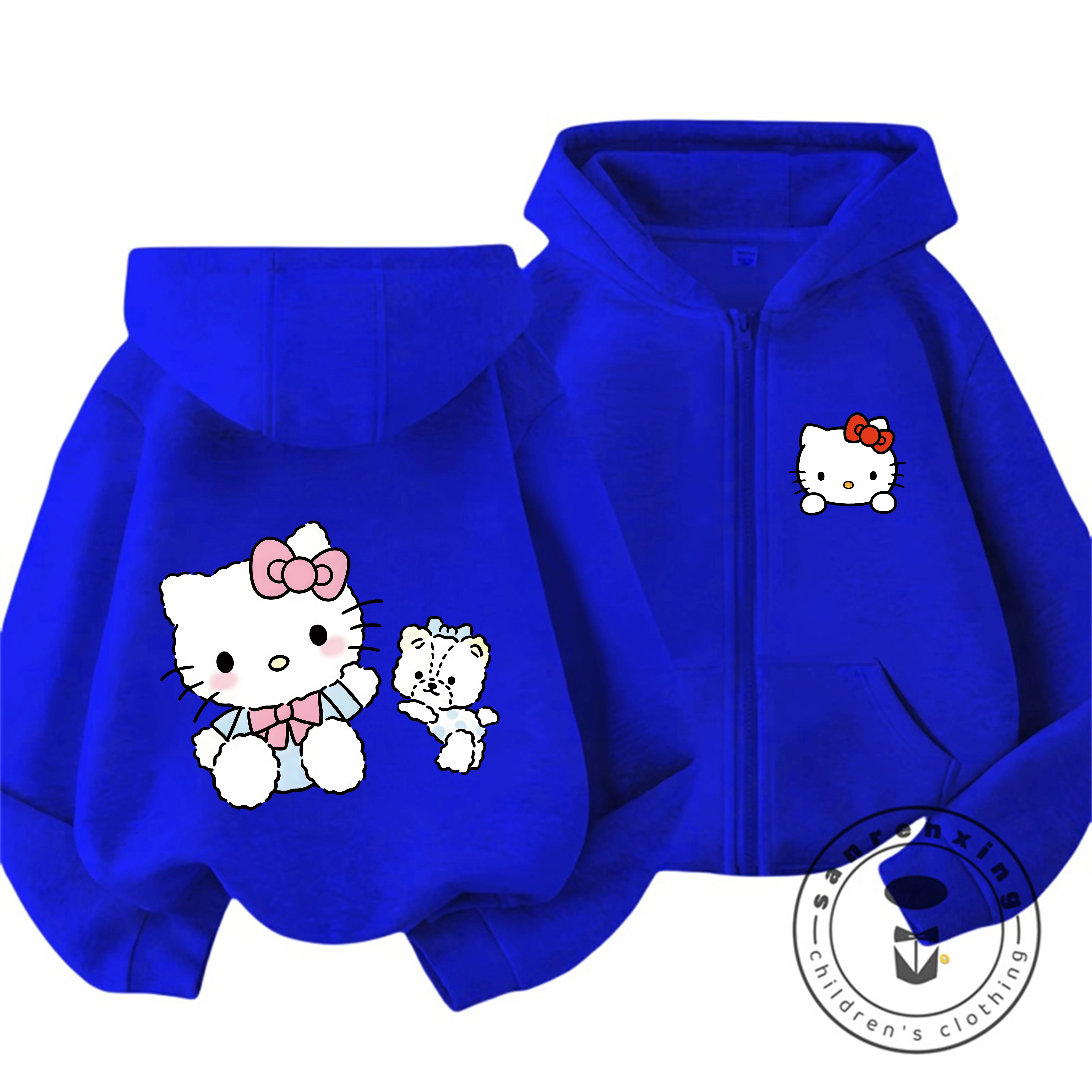 Kawaii Printed Zip Jacket Cute - Baby Clothing Zipper recensione e prezzo