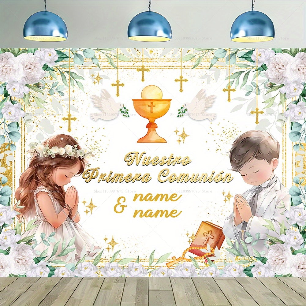 Custom Boy Girl First Holy Com - Baby Clothing Easter recensione e prezzo