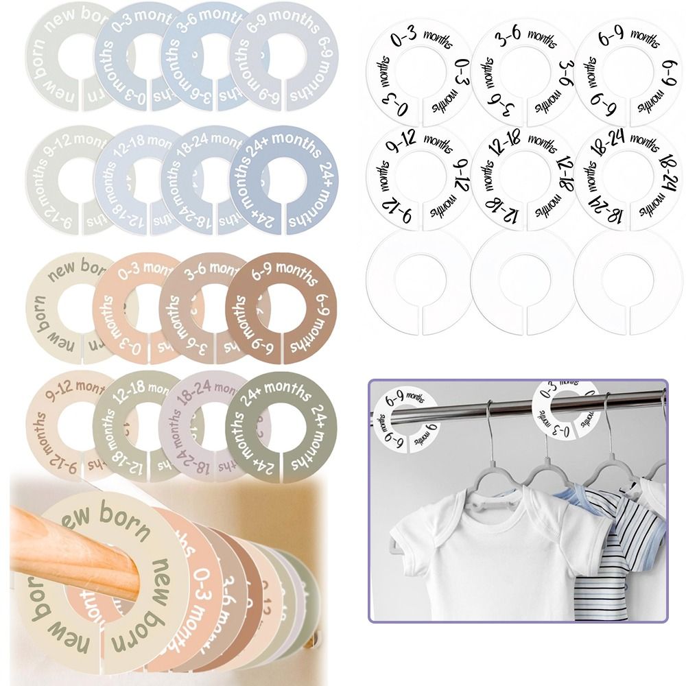 68/9Pcs Organizing Hangers Bab - Baby Clothing Hanger Dividers recensione e prezzo