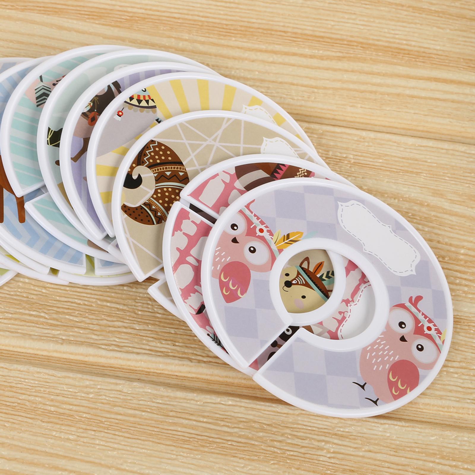 Blank Round Clothing Size Divi - Baby Clothing Hanger Dividers recensione e prezzo
