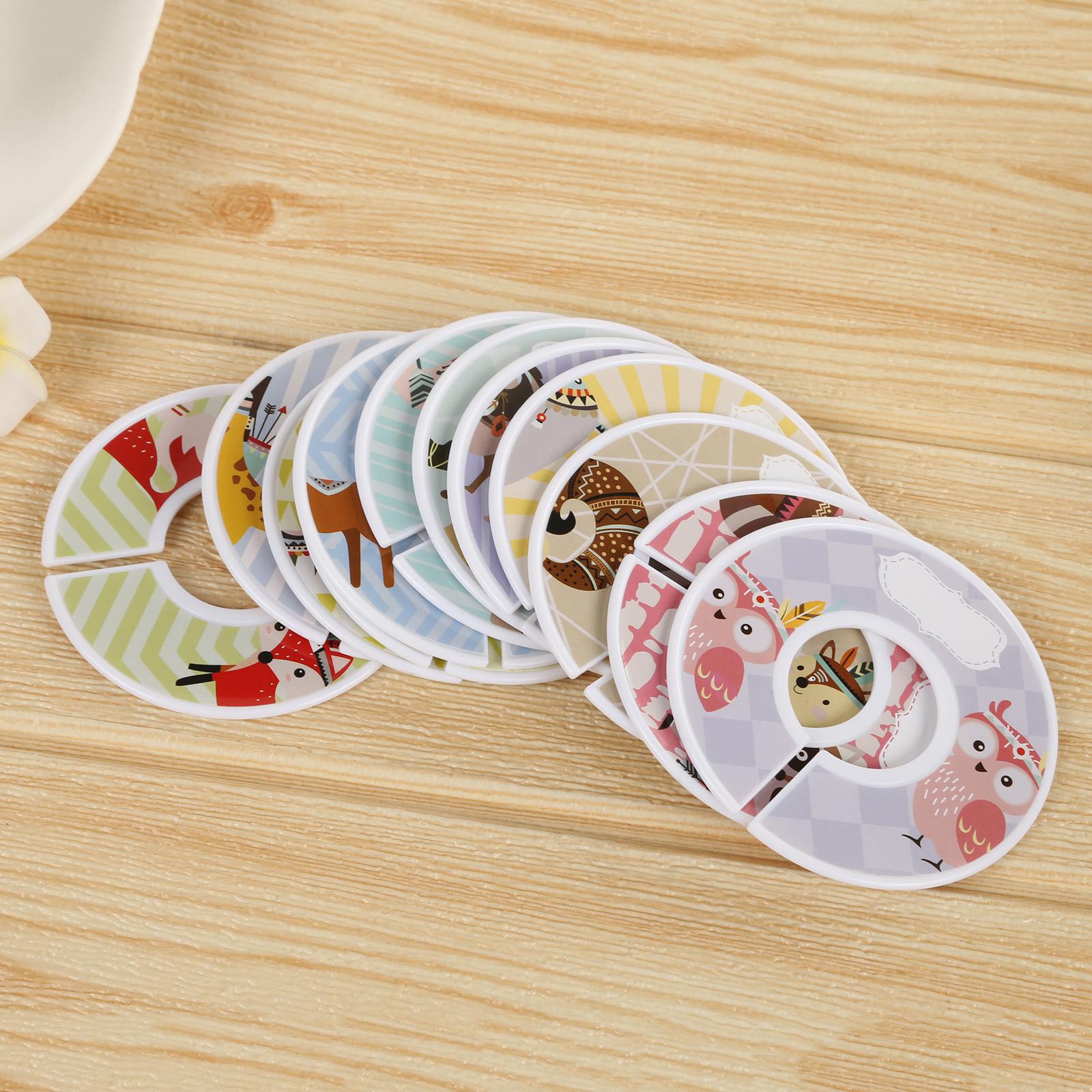 Blank Round Clothing Size Divi - Baby Clothing Hanger Dividers recensione e prezzo