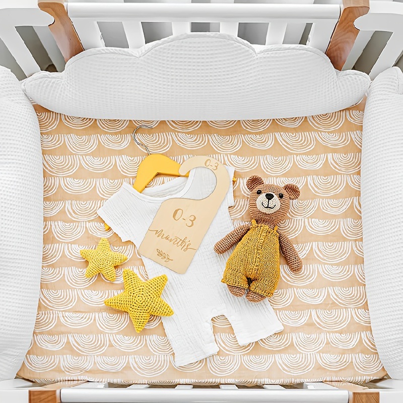 7pcs/set Wooden Baby Closet Si - Baby Clothing Hanger Dividers recensione e prezzo