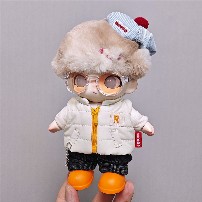 For 15 17cm Labubu Doll Solid  - Baby Clothing Items recensione e prezzo