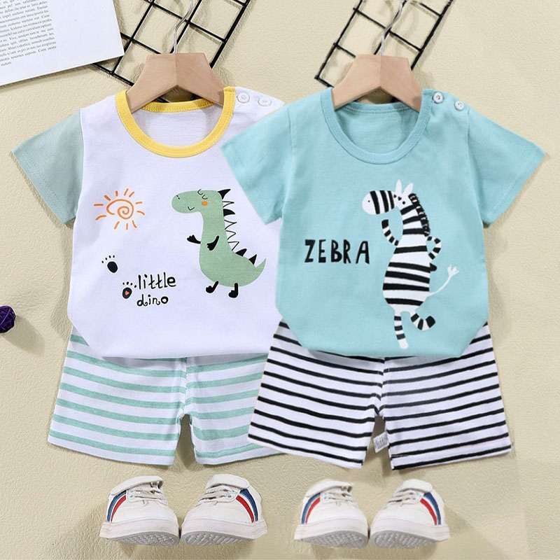Cotton Tees+Shorts 2-piece Tra - Baby Clothing Essentials recensione e prezzo