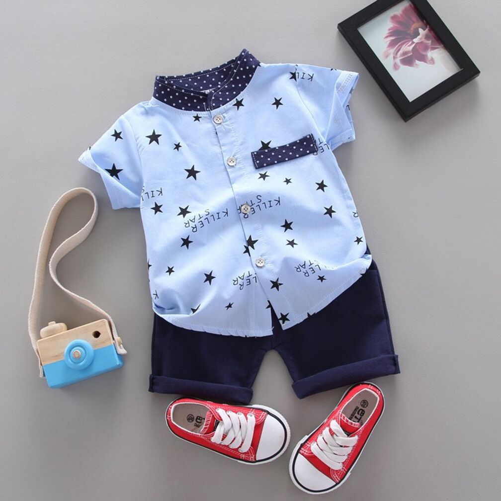 Infant Boys Daily Summer Cloth - Baby Clothing Display Stand recensione e prezzo