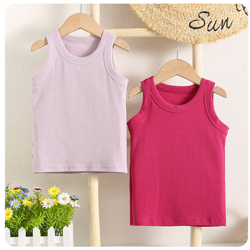 Kids Sleeveless T-shirts Candy - Baby Clothing Essentials recensione e prezzo