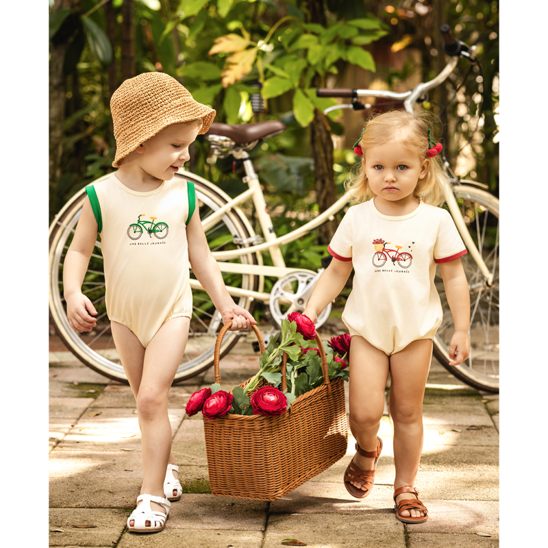 Ali Plus SS26 Printed Bike col - Baby Clothing Essentials recensione e prezzo