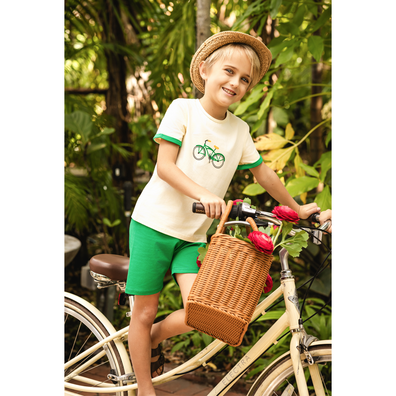 Ali Plus SS26 Printed Bike col - Baby Clothing Essentials recensione e prezzo