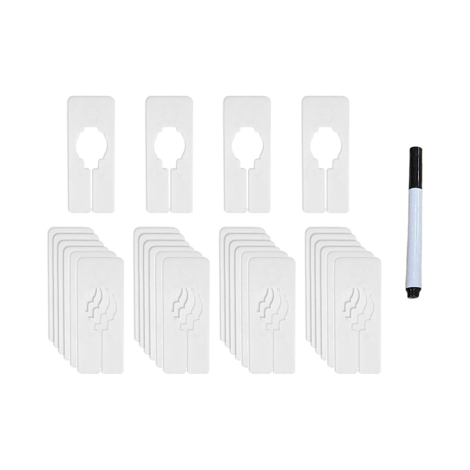 28x Clothing Size Closet Rack  - Baby Clothing Hanger Dividers recensione e prezzo