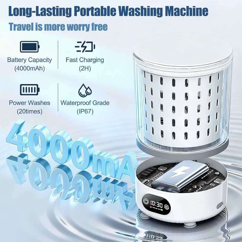 3L Mini Washing Machine,3 In 1 - Baby Clothing Washing Machine recensione e prezzo