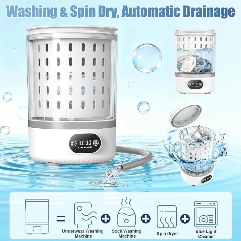 3L Mini Washing Machine,3 In 1 - Baby Clothing Washing Machine recensione e prezzo