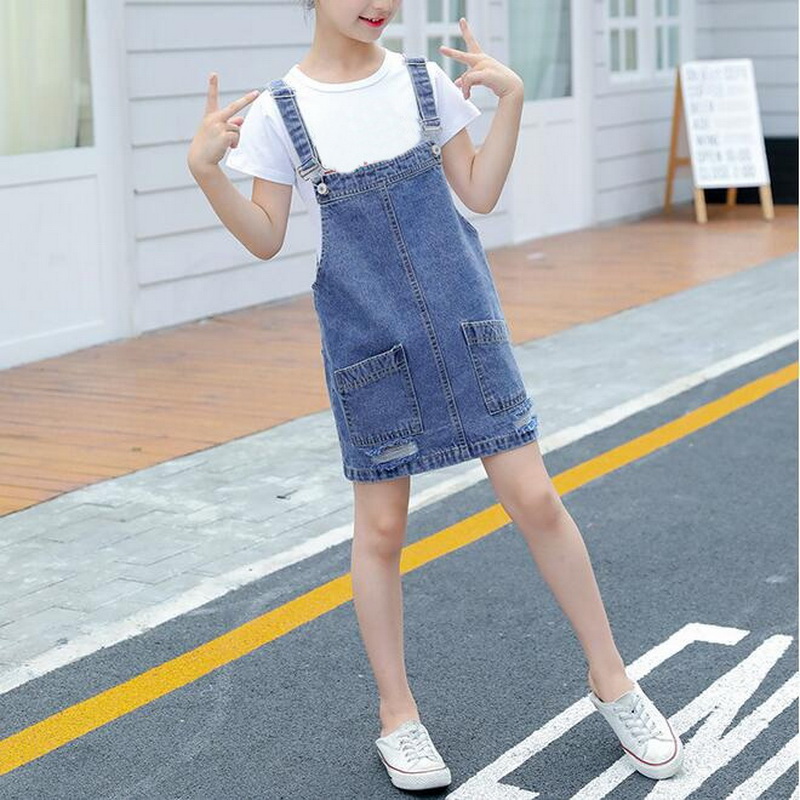 2-10Yrs Baby Girl Jean Suspend - Baby Clothing Line recensione e prezzo