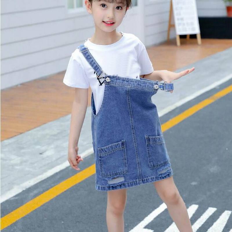 2-10Yrs Baby Girl Jean Suspend - Baby Clothing Line recensione e prezzo