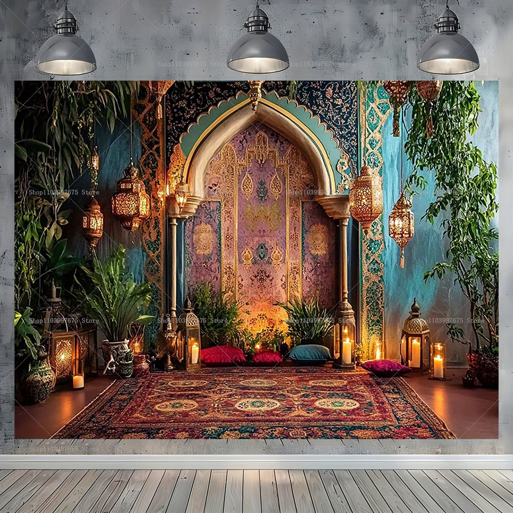 Moroccan Palace Backdrop Arabi - Baby Clothing Easter recensione e prezzo