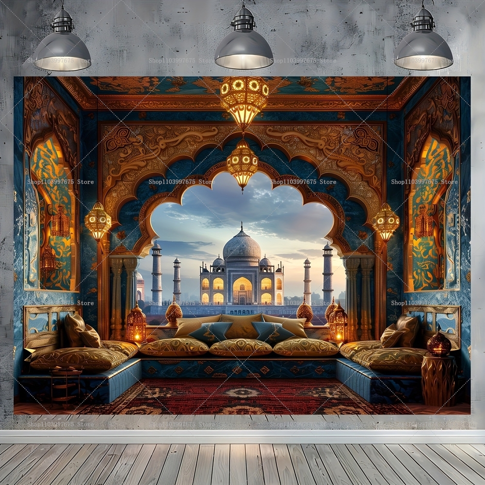 Moroccan Palace Backdrop Arabi - Baby Clothing Easter recensione e prezzo