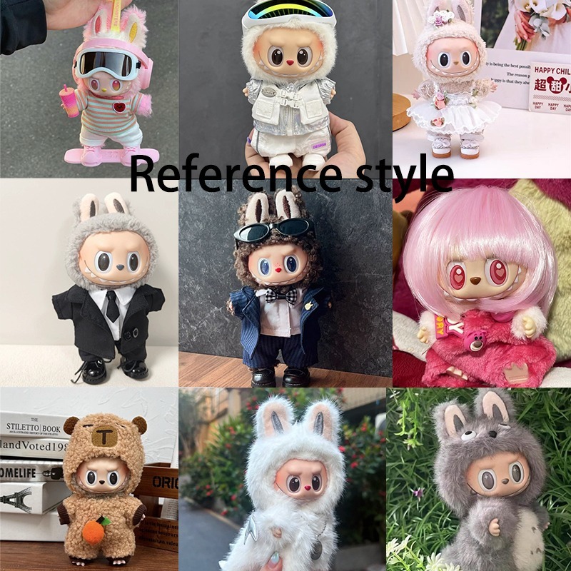 15 17cm For Labubu Doll Blind  - Baby Clothing Items recensione e prezzo