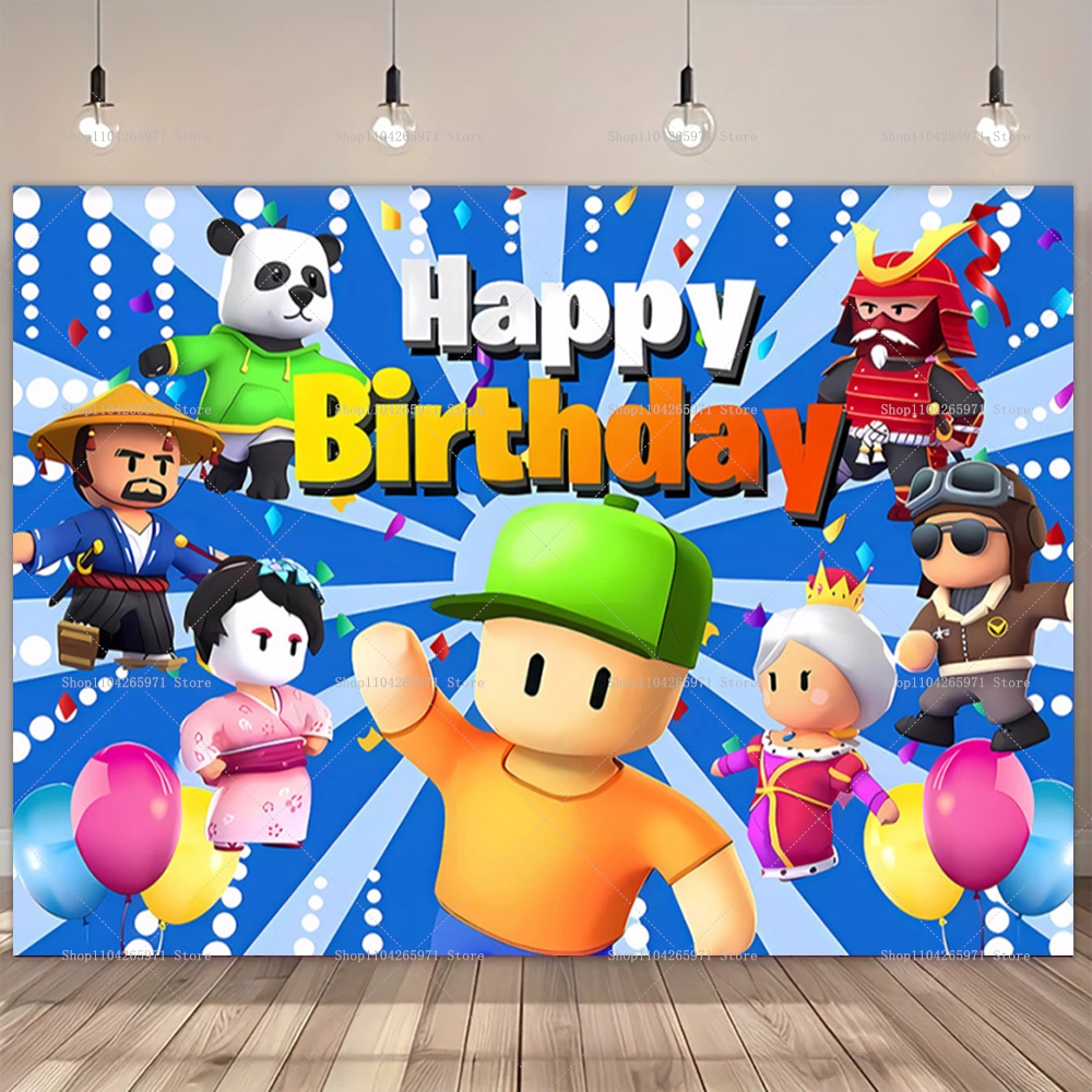 Stumble Guys Theme Birthday Pa - Baby Clothing Easter recensione e prezzo