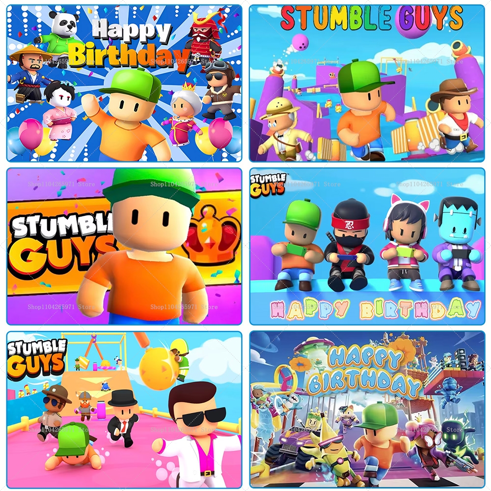 Stumble Guys Theme Birthday Pa - Baby Clothing Easter recensione e prezzo