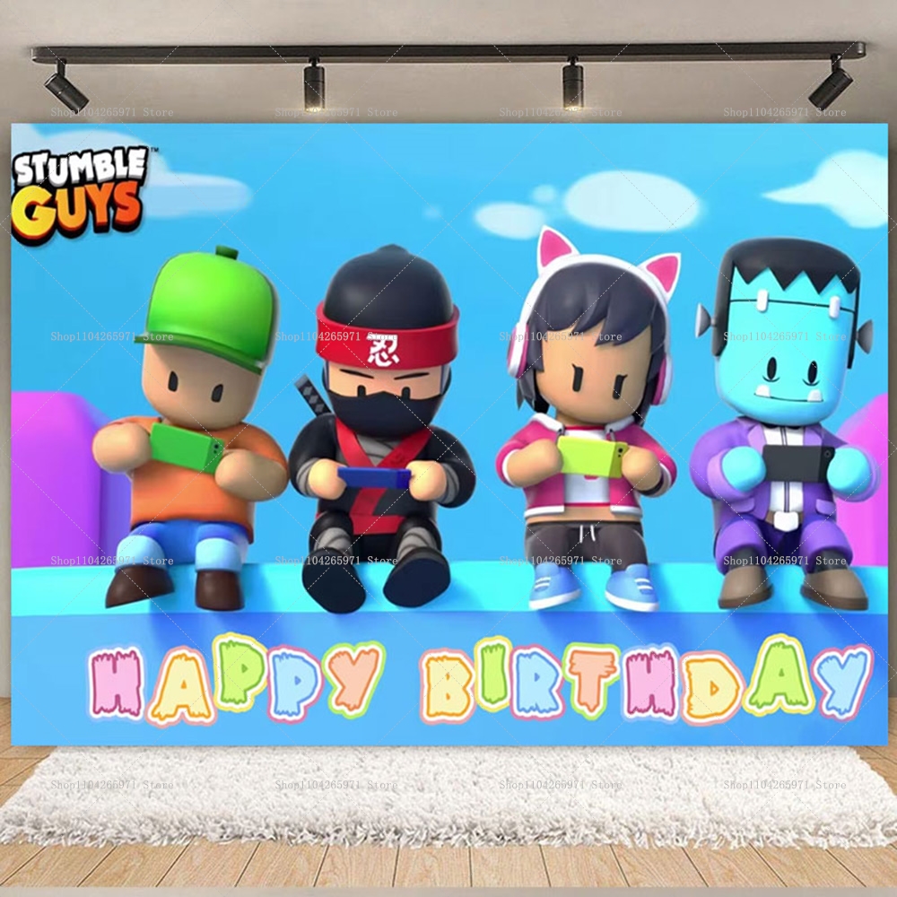 Stumble Guys Theme Birthday Pa - Baby Clothing Easter recensione e prezzo
