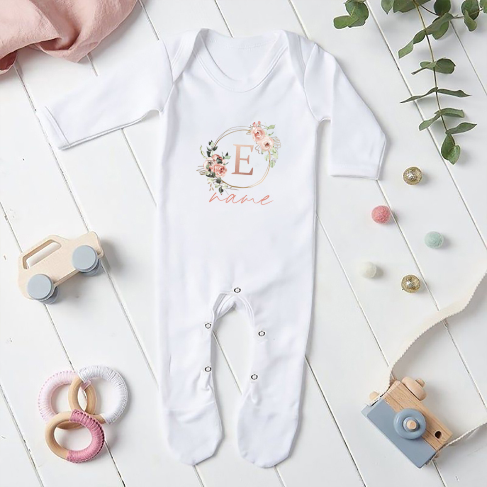 Personalised Baby Girl Sleepsu - Baby Clothing Name recensione e prezzo
