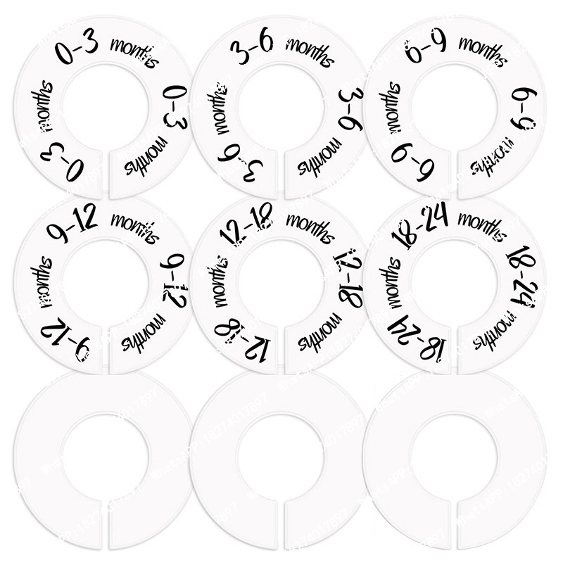 100pcs Multi Size Baby Kids Cl - Baby Clothing Hanger Dividers recensione e prezzo