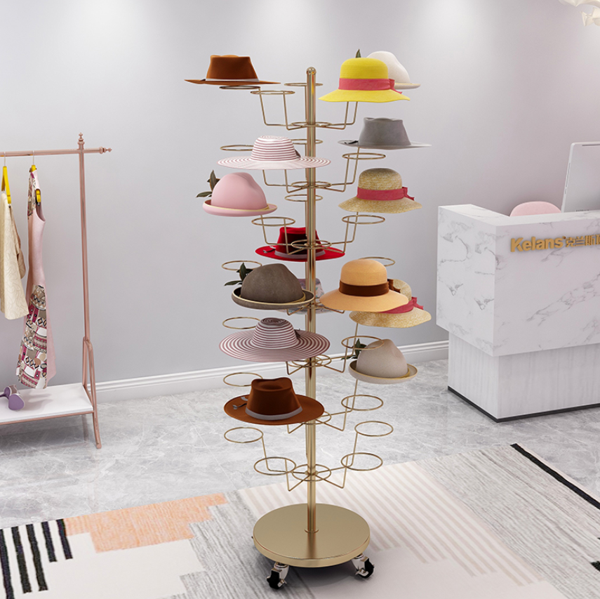 New hat display booth hat rack - Baby Clothing Display Stand recensione e prezzo